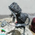 مجسمه مرد متفکر سیمی