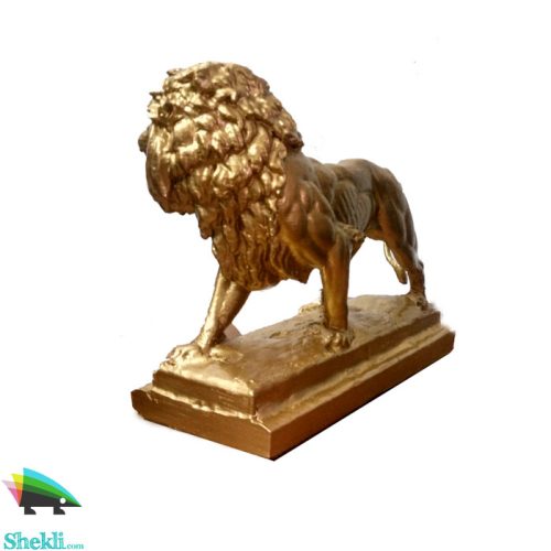 مجسمه-شیر-انگلیسی طلایی